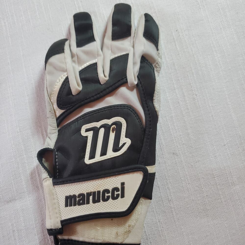 Marucci Full Wrap Signature Baseball Batting Glove Left Hand LH Mens Size [L]